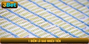 1 điểm lô bao nhiêu tiền