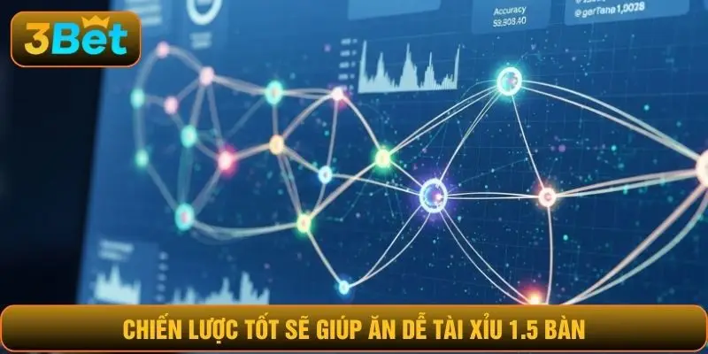 Chiến lược tốt sẽ giúp ăn dễ tài xỉu 1.5 bàn
